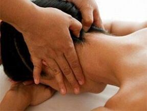 masaxe cervical para osteocondrose