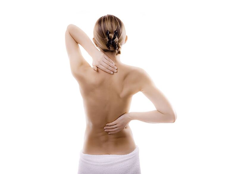 A osteocondrose é unha enfermidade común da columna vertebral